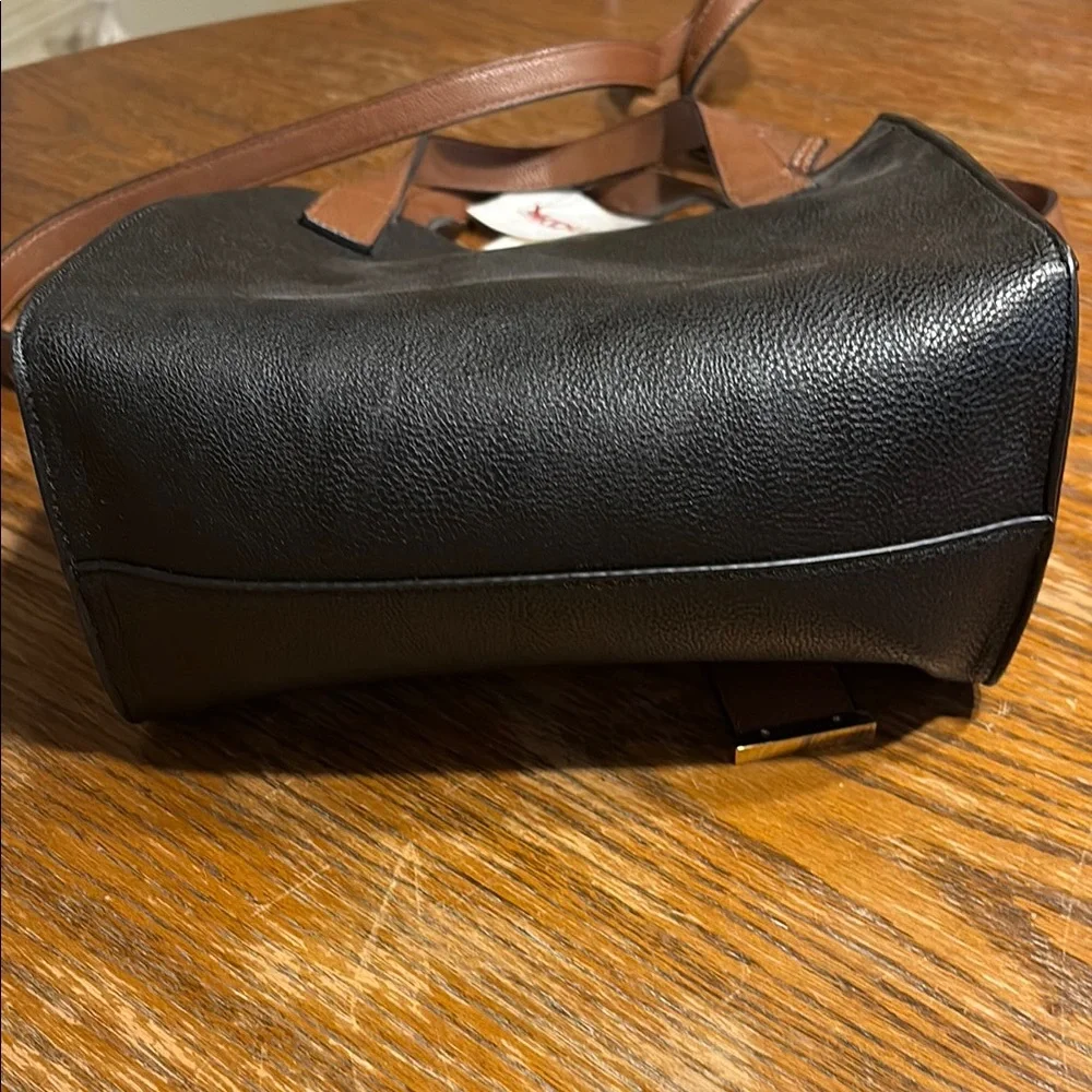 Calvin Klein Black and Tan Mini Bag - Picture 2 of 6